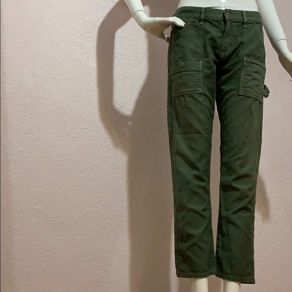 Low rise cargo pants